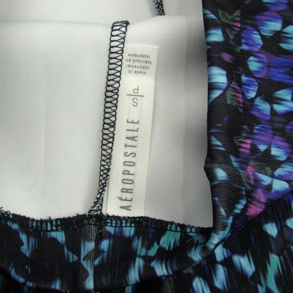 Aeropostale Skirt Multi Color Mini Small Petite SP cute summer - Picture 7 of 7